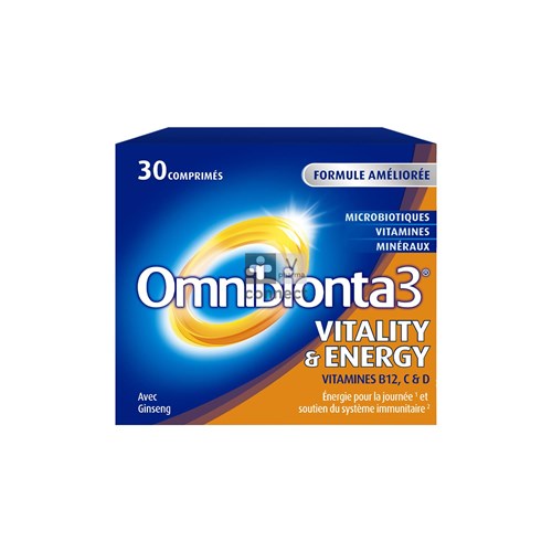 Omnibionta 3 Vitality Energy Tabl 30