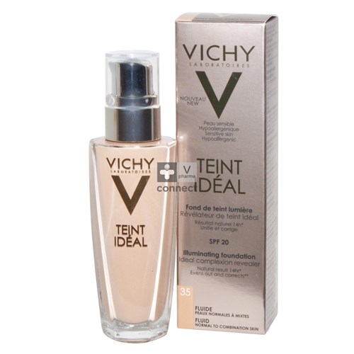 Vichy Fond de Teint Ideal 35 Beige Doré Fluide 30 ml