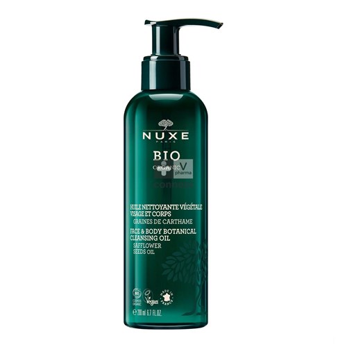 Nuxe Bio Huile Nettoyante Vegetale Visage Corps 200 ml