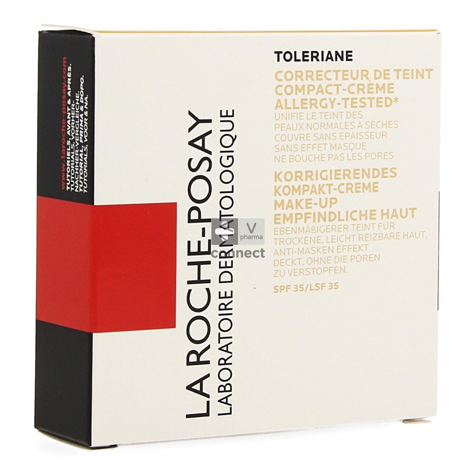 La Roche Posay Toleriane Teint Compact N°13 Crème Beige Sable 9 g