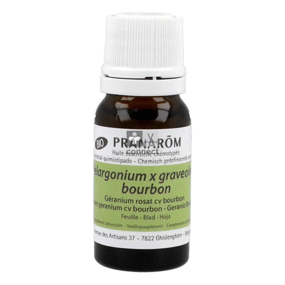 Pranarom Eo Geranium Bourbon Bio 10ml