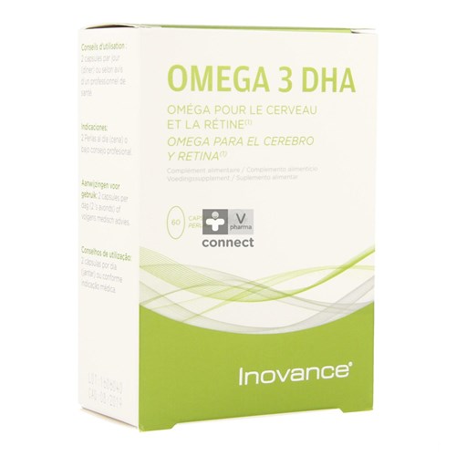 Inovance Omega 3 DHA 60 Capsules