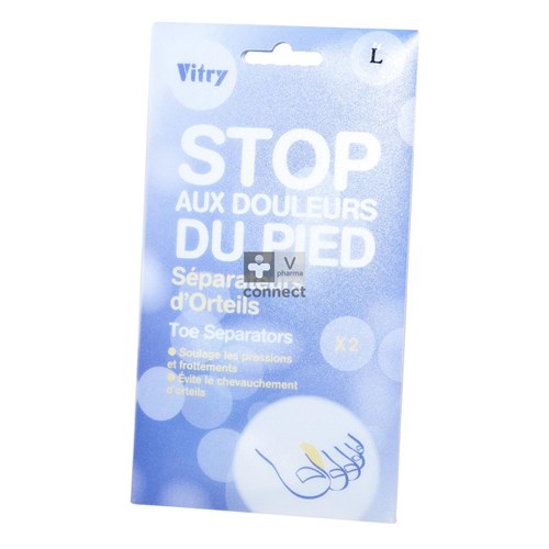 Vitry Podologie Separateur Orteil Large 2 Pieces  528l