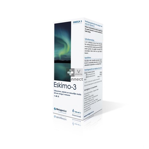 Metagenics Eskimo 3 Limon Liquide 105 ml