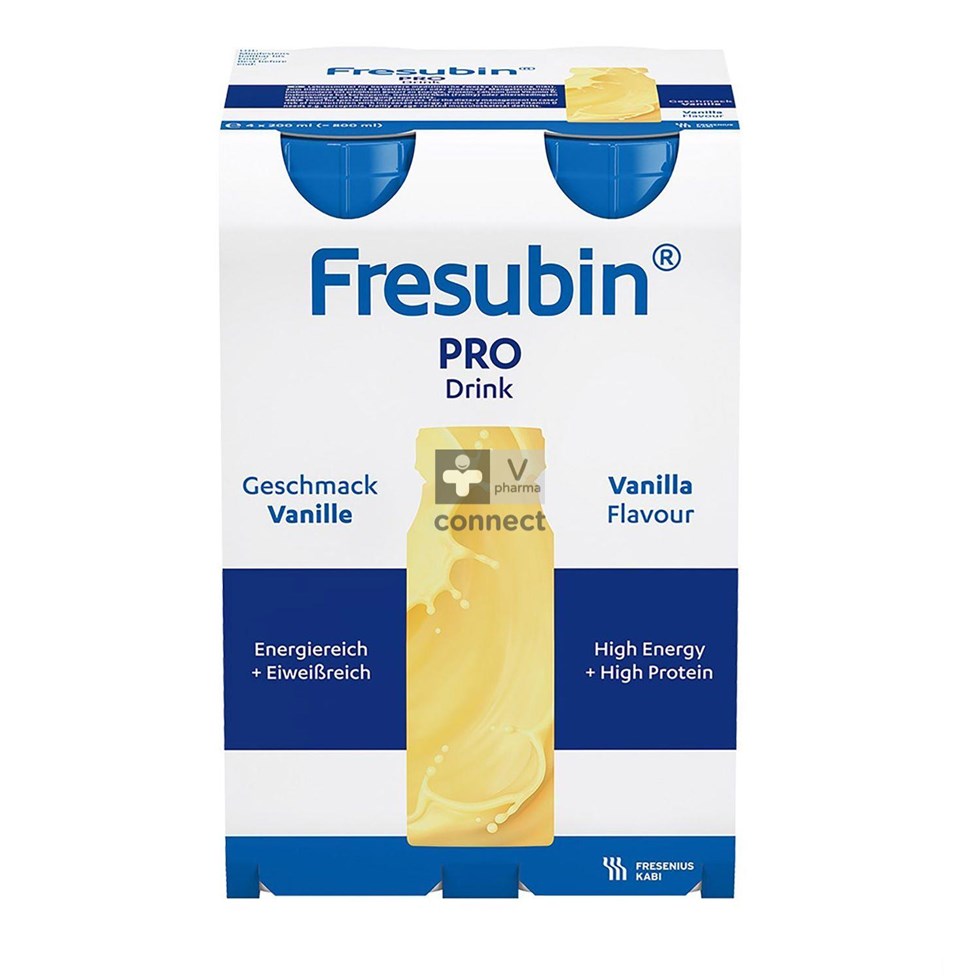 Fresubin Pro Drink Vanille 4x200ml