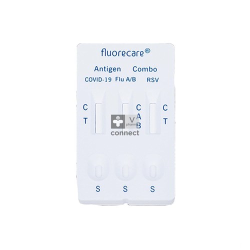 Fluorecare Combi Covid-Grippe A/B-Vrs 1 pièce