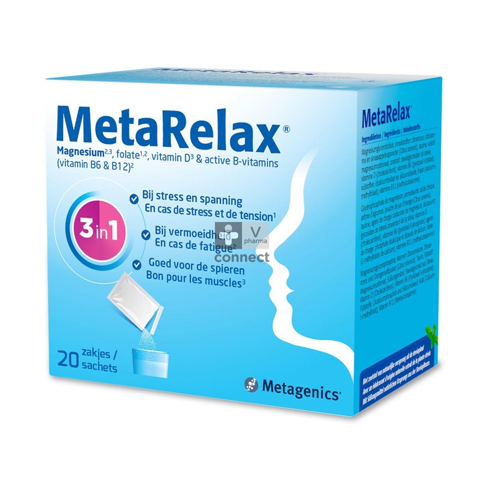 Metagenics Metarelax 20 Sachets