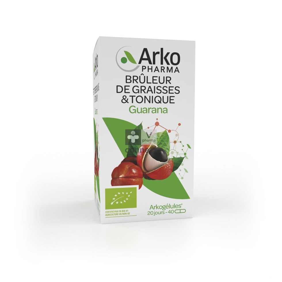Arko Guarana Bio 40 Gelules