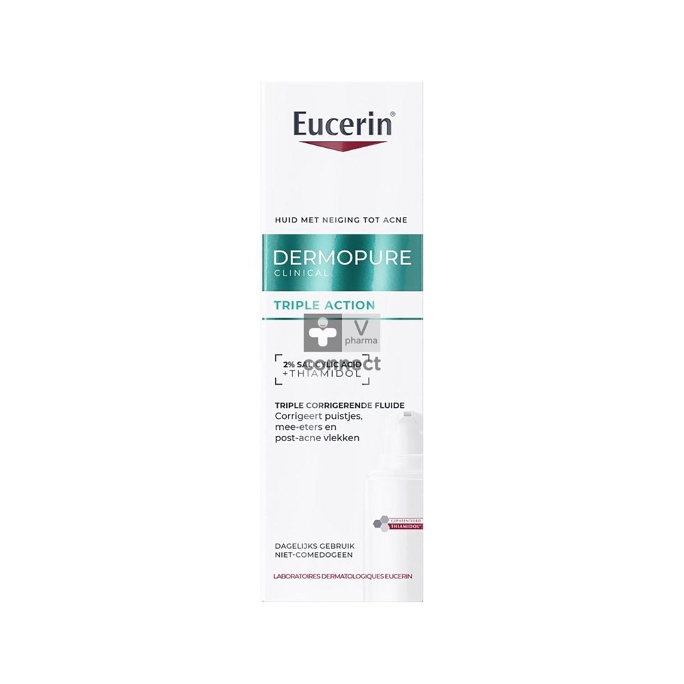 Eucerin Dermopure Clinical Triple Action Fluide Correcteur 40 ml