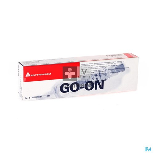 Go-on Injecteerbare oplossing voor intra-articulaire injectie Spuit 2,5 ml