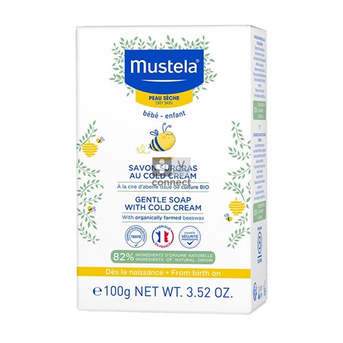 Mustela Ps Zeep Overvet Cold Cream 100g