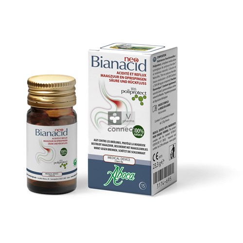 Aboca Neobianacid Maagzuur Oprispingen Kauwtabl 15