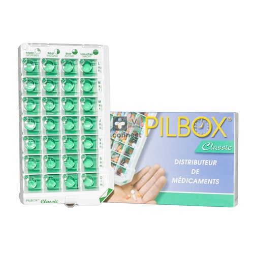 Pillbox Pilulier Classic Francais/Neerlandais