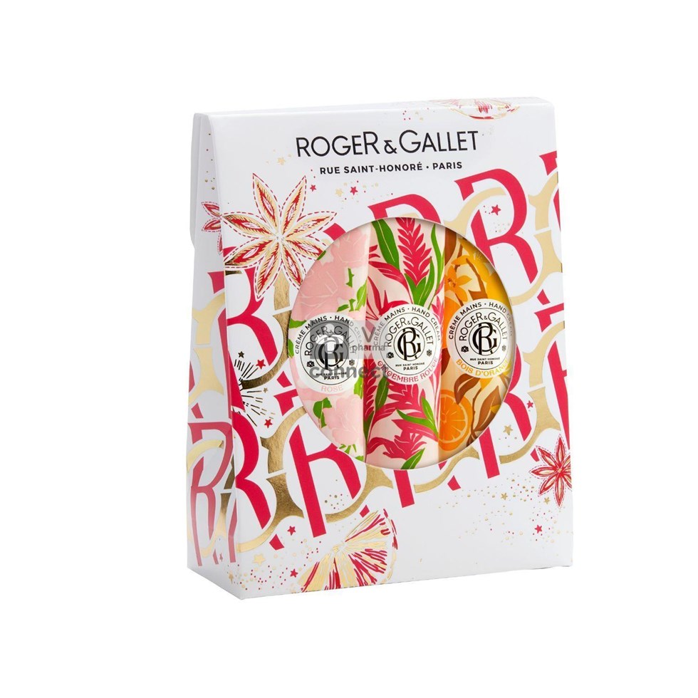 Roger Gallet Coffret Crèmes Mains Bestsellers 3 Produits