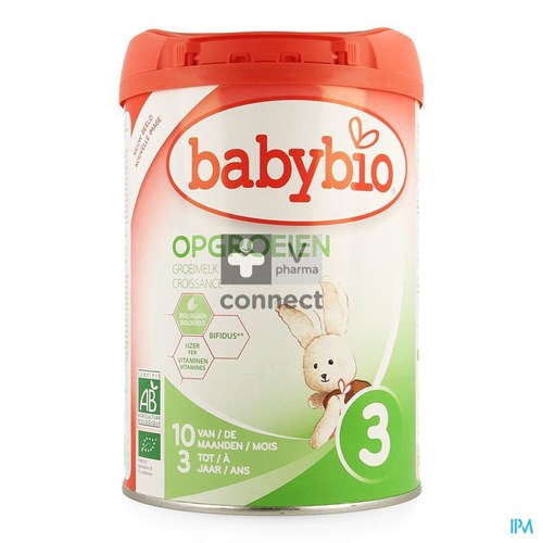 Babybio Groeik Opvolgmelk Bio Bifidus Pdr 900g