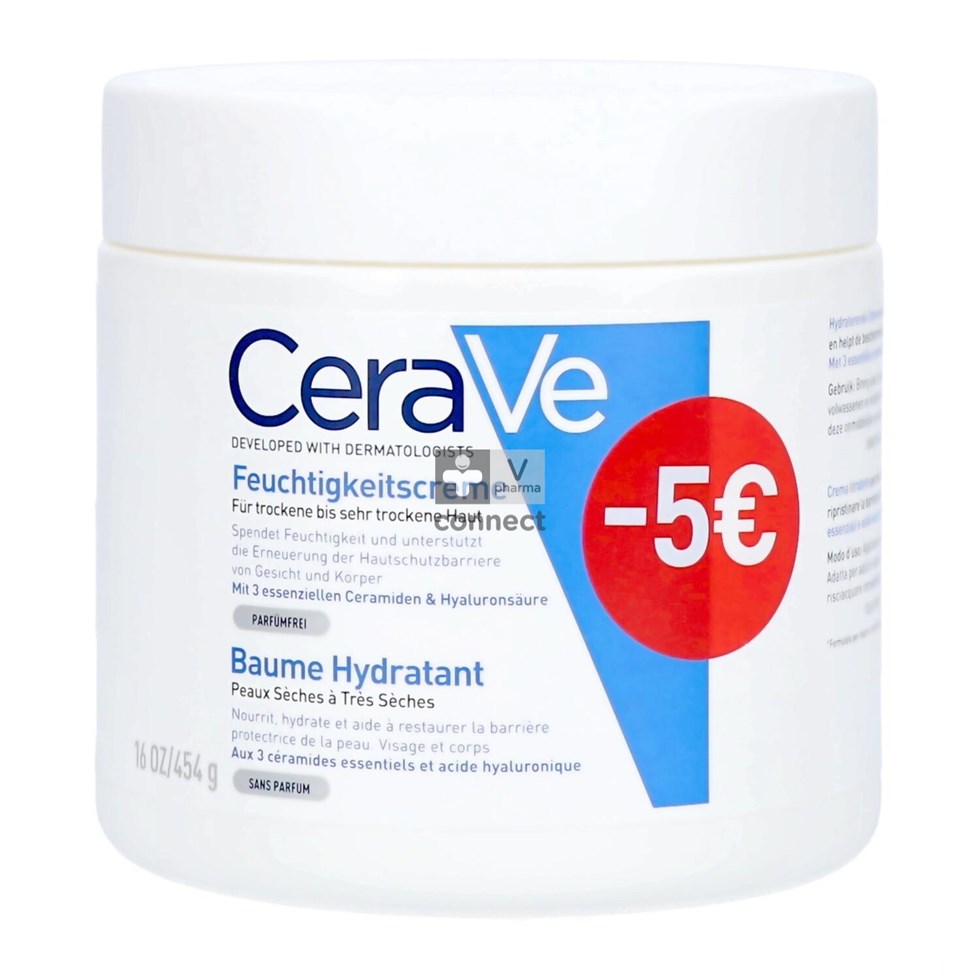 Cerave Baume Hydratant 454 gr Promo -5€