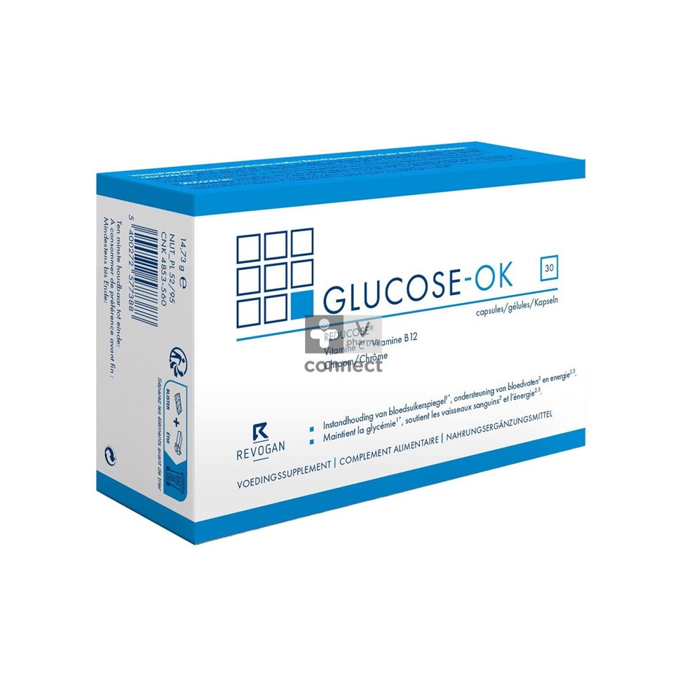 Glucose Ok Caps 30 Revogan