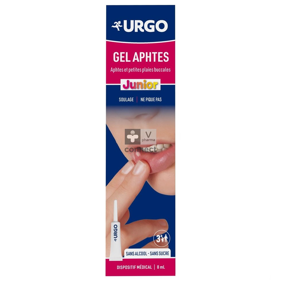 Urgo Gel Aphtes&Petites Plaies Buccales Junior 8Ml
