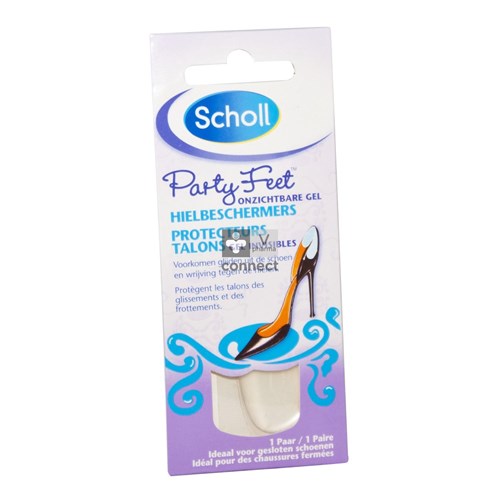 Scholl Party Feet Protecteurs Talon 1 Paire