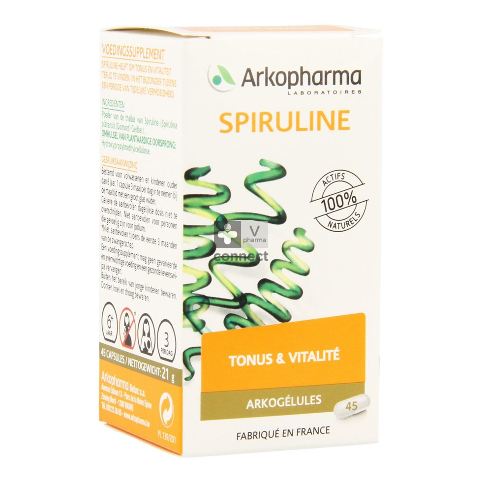 Arko Spiruline 45 Gélules