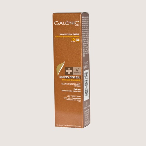 Galenic Solaire Gloss Levres Spf10 15 ml