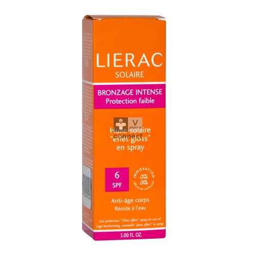 Lierac Solaire Huile Bronzage Intense Spf6  Spray 150ml