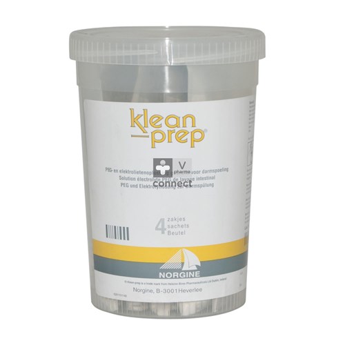 Klean Prep Poudre Sachets 4 X 59 gr + Shaker