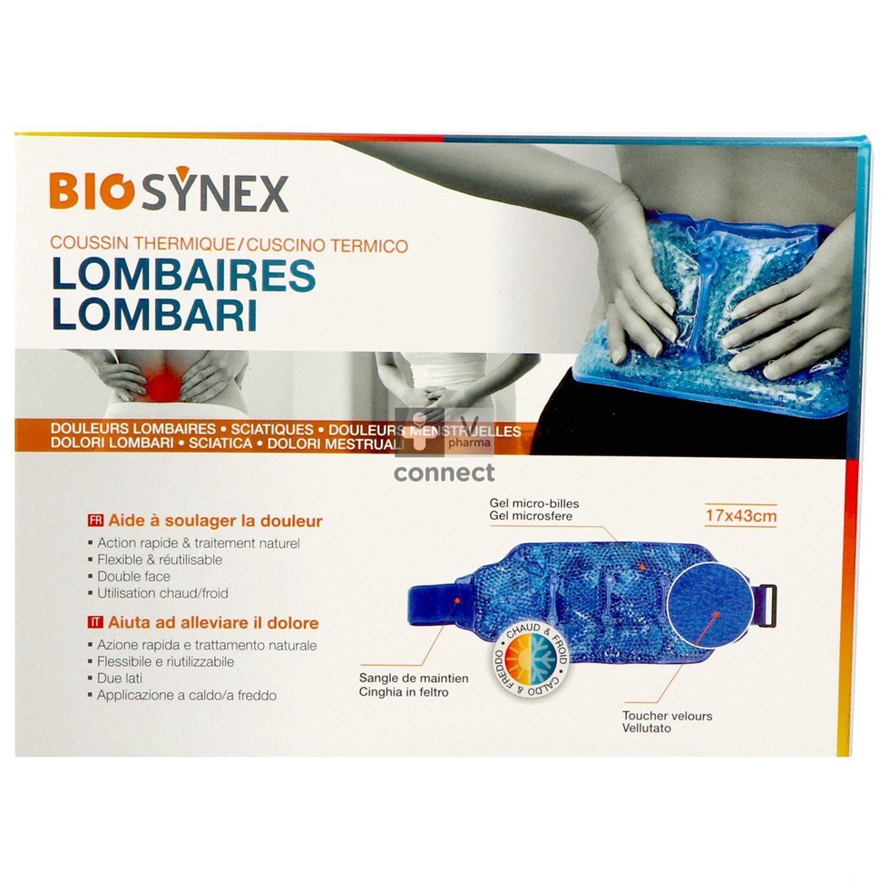 Biosynex Kthermisch Kussen Onderrug 17x43cm