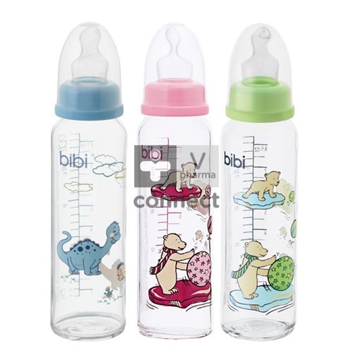 Bibi Biberon Verre Déco 250 ml