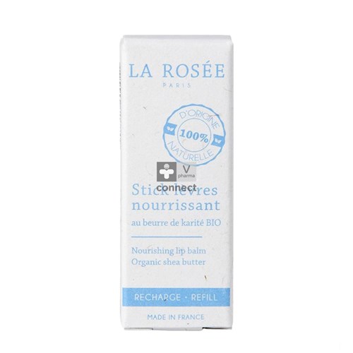 La Rosée Stick Levres Nourrissant Incolore Recharge 4,5 g