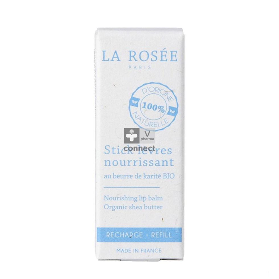 La Rosée Stick Levres Nourrissant Incolore Recharge 4,5 g