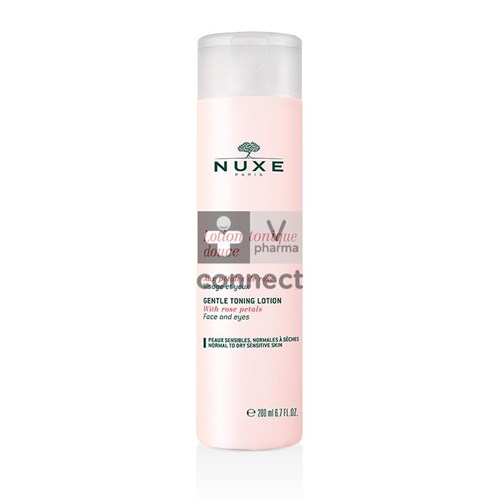 Nuxe Lotion Tonique Douce aux Pétales de Rose 200 ml