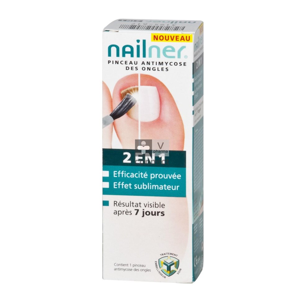 Nailner Brush 2 en 1  5 ml