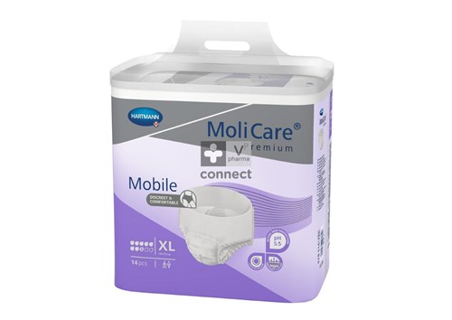 Molicare Premium Mobile 8 Gouttes XL 14 Pièces