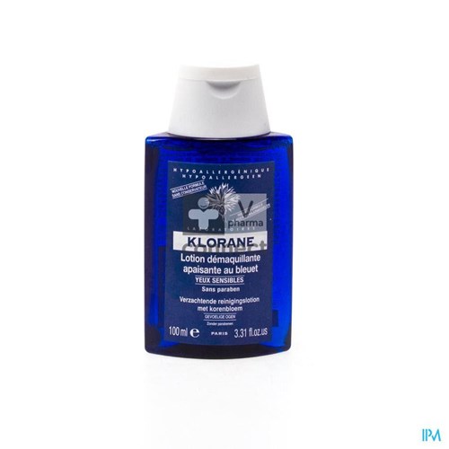 Klorane Lotion Démaquillante Yeux Bleuet 100 ml