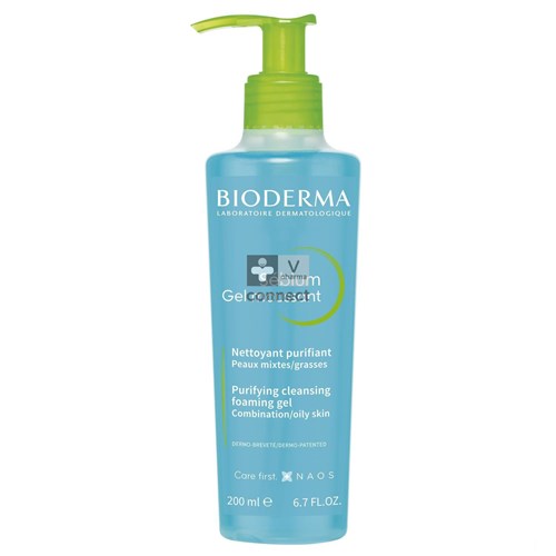 Bioderma Sebium Schuimende Gel Vette Huid 200ml