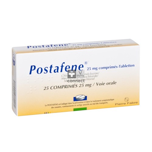 Postafene Comprimes 25 X 25 Mg