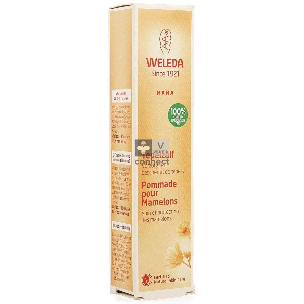 Weleda Baby Pommade Mamelons 25 g