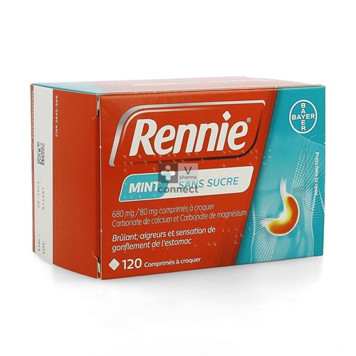 Rennie 120 pastilles