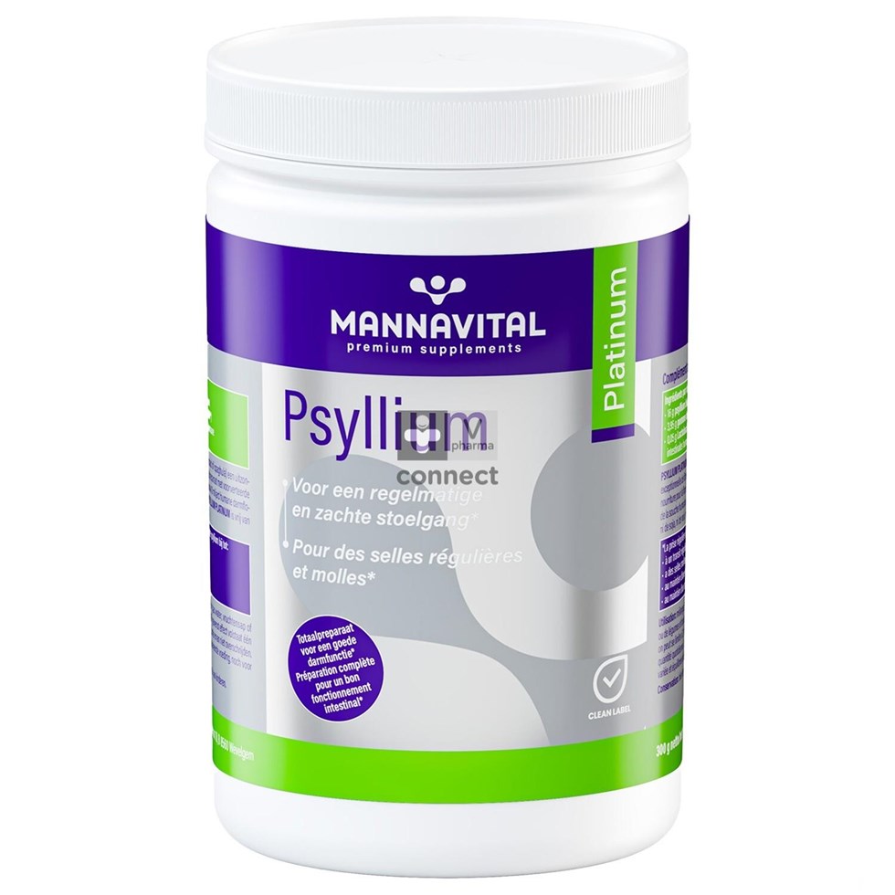 Mannavital Psyllium Platinum 300 g