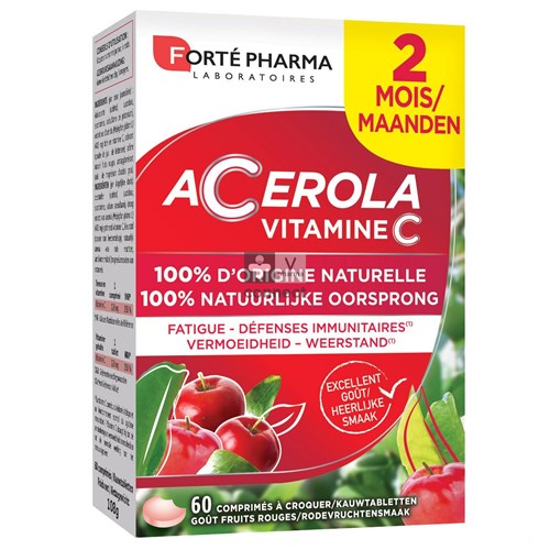 Forté Pharma Energie Acerola 60 tabletten