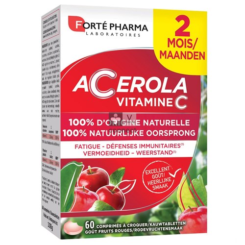 Forte Pharma Energie Acerola 60 Comprimés