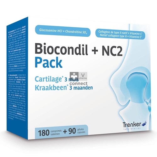 Biocondil + NC2 180 tabletten + 90 capsules