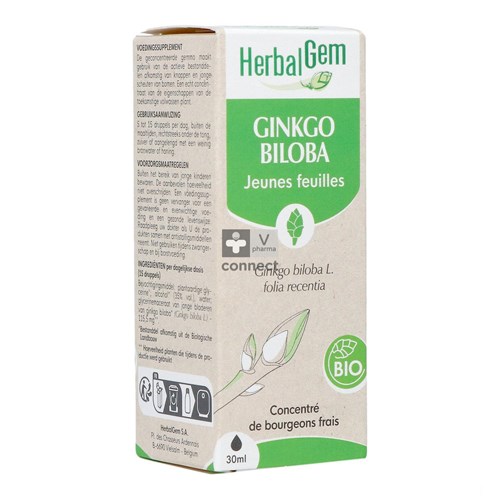 Herbalgem Ginkgo Bio 30ml