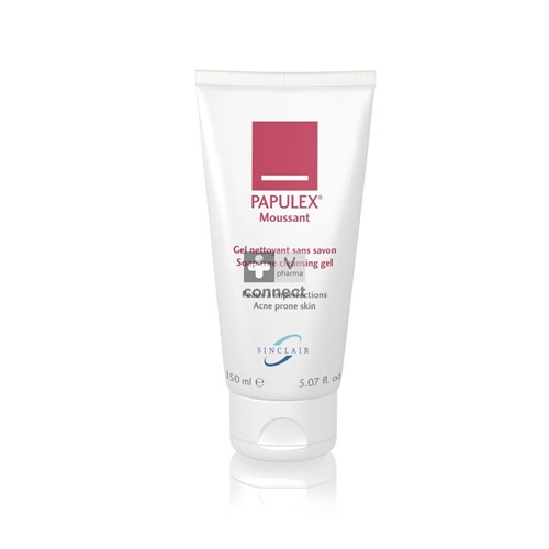 Papulex Moussant Gel Nettoyant Sans Savon 150 ml