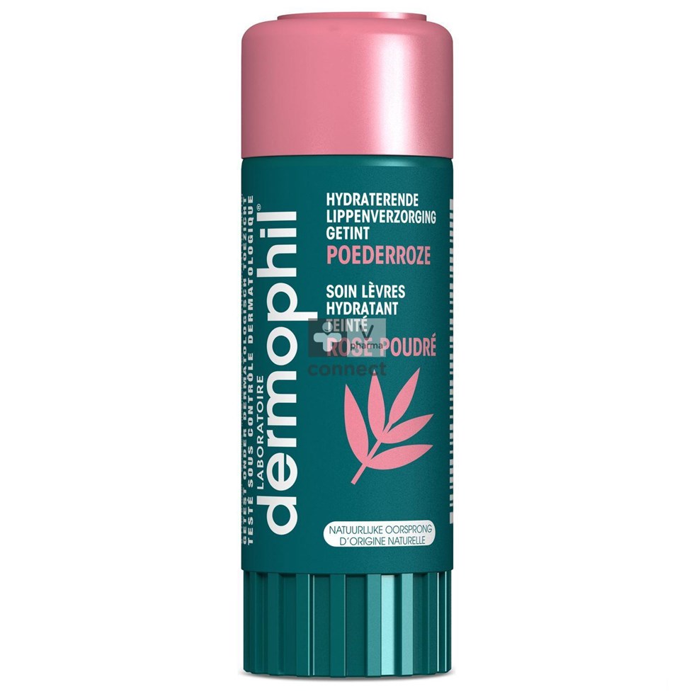 Dermophil Stick Teinte Rose Poudre  4Gr