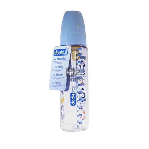 Dodie Biberon Makrolon Decore 2eme Age Tetine Caoutchouc  320 ml