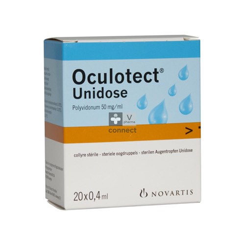 Oculotect Ud Gutt 8ml 20 X 0,4ml