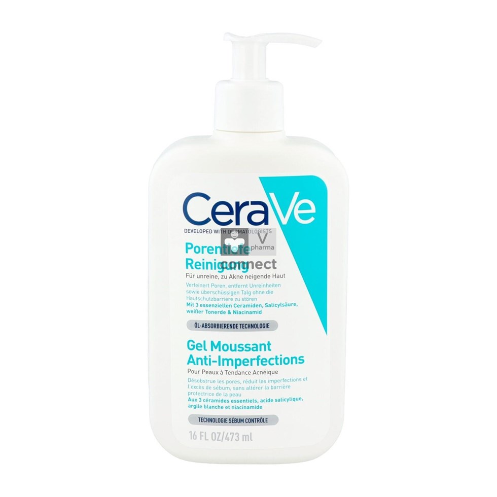 Cerave Reinigingsgel A/onzuiverheden 473ml