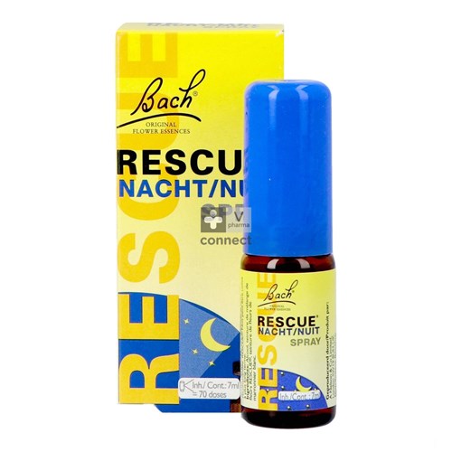 Bach Flower Remedy Rescue Nuit Spray 7 ml